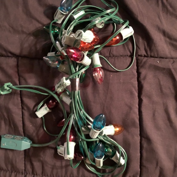 2 sets of 20 Vintage incandescent Christmas lights - Picture 8 of 9